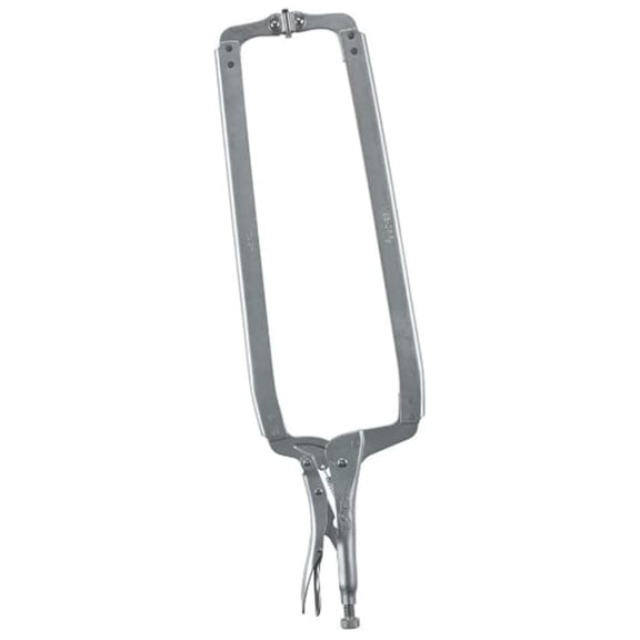 Vise-Grip Locking C-Clamp 24 Inch - Swivel Pads, Heavy Duty Steel Clamp for Welding, Woodworking & DIY Projects - Secure Grip, Adjustable Pressure