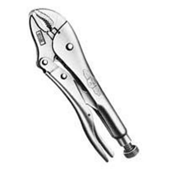 Vise Grip VGP10WR 10 Inch Curved Jaw Locking Pliers with Wire Cutter