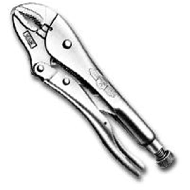 Vise Grip VGP5WR 5 Inch Curved Jaw Locking Pliers with Wire Cutter