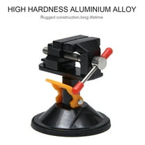 Vise Mini Suction Vise Clamp Bench Clamp Universal Table Vise Vacuum Base 360 Degrees Swiveling For Sculpture Craft Carving