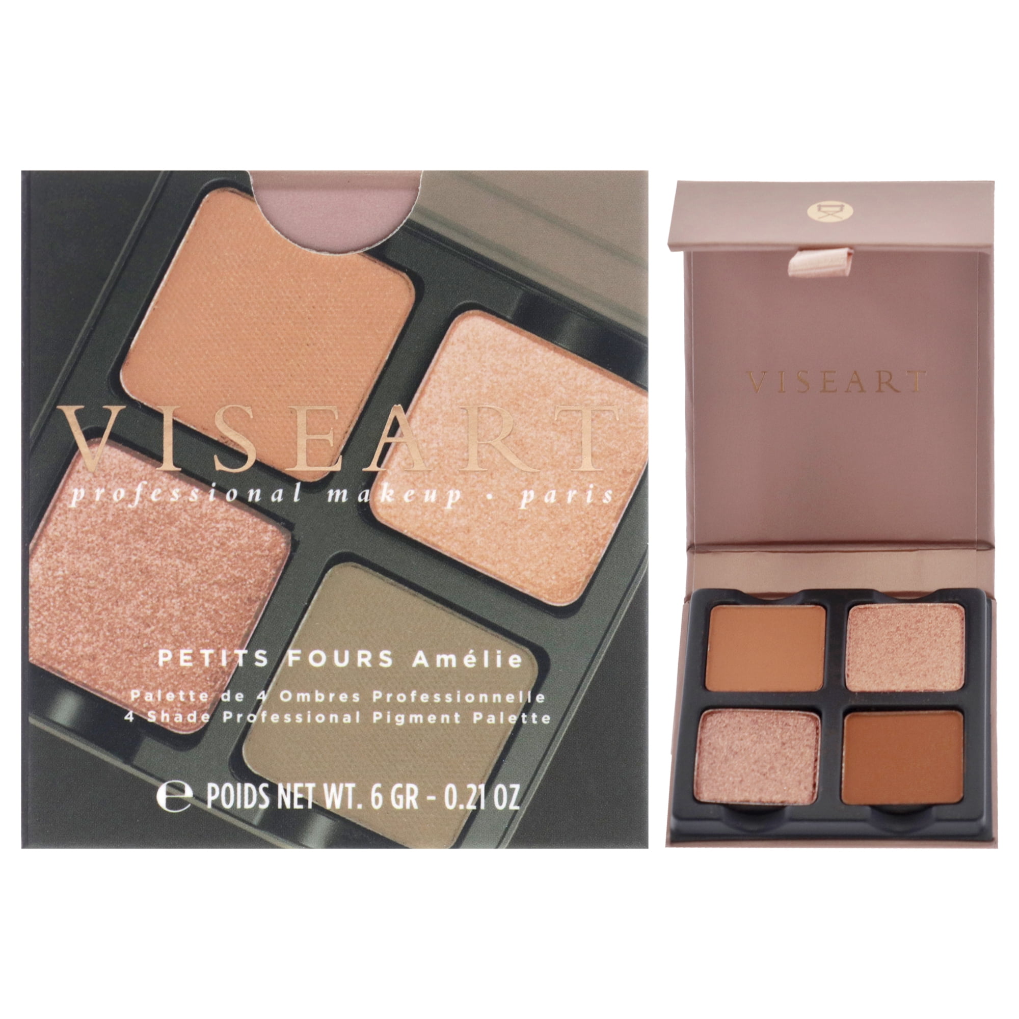 Viseart Paris Petits Fours Eyeshadow Palette - Amelie , 0.21 oz Eye Shadow