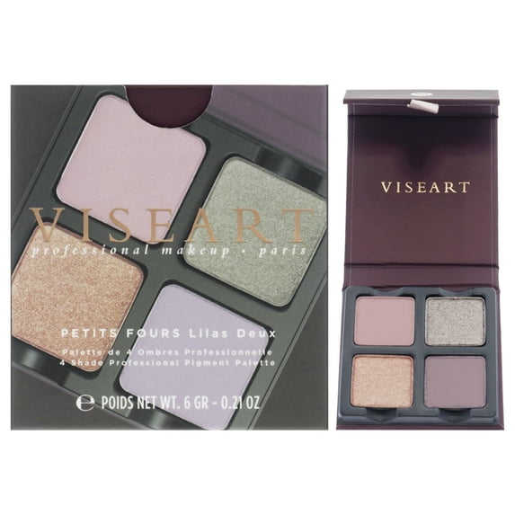 Viseart Paris Petits Fours Eyeshadow Palette - Lilas Deux , 0.21 oz Eye Shadow