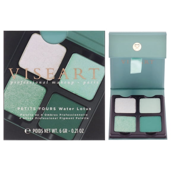 Viseart Paris Petits Fours Eyeshadow Palette - Water Lotus , 0.21 oz Eye Shadow