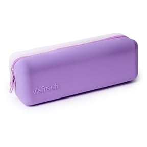 Visfresh Travel Friendly Disposable Daily Contact Lens Case Organizer, Water-Resistant Silicone Case with Clearly Labeled R & L, Storage up to 30 lenses