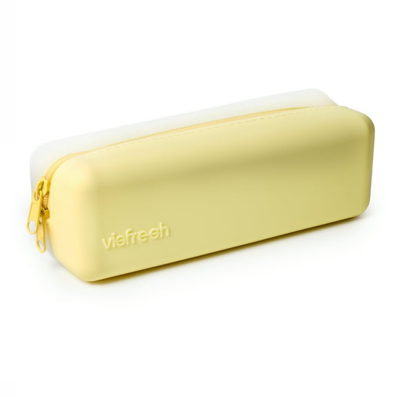 Visfresh Travel Friendly Disposable Daily Contact Lens Case Organizer, Water-Resistant Silicone Case with Clearly Labeled R & L, Storage up to 30 lenses