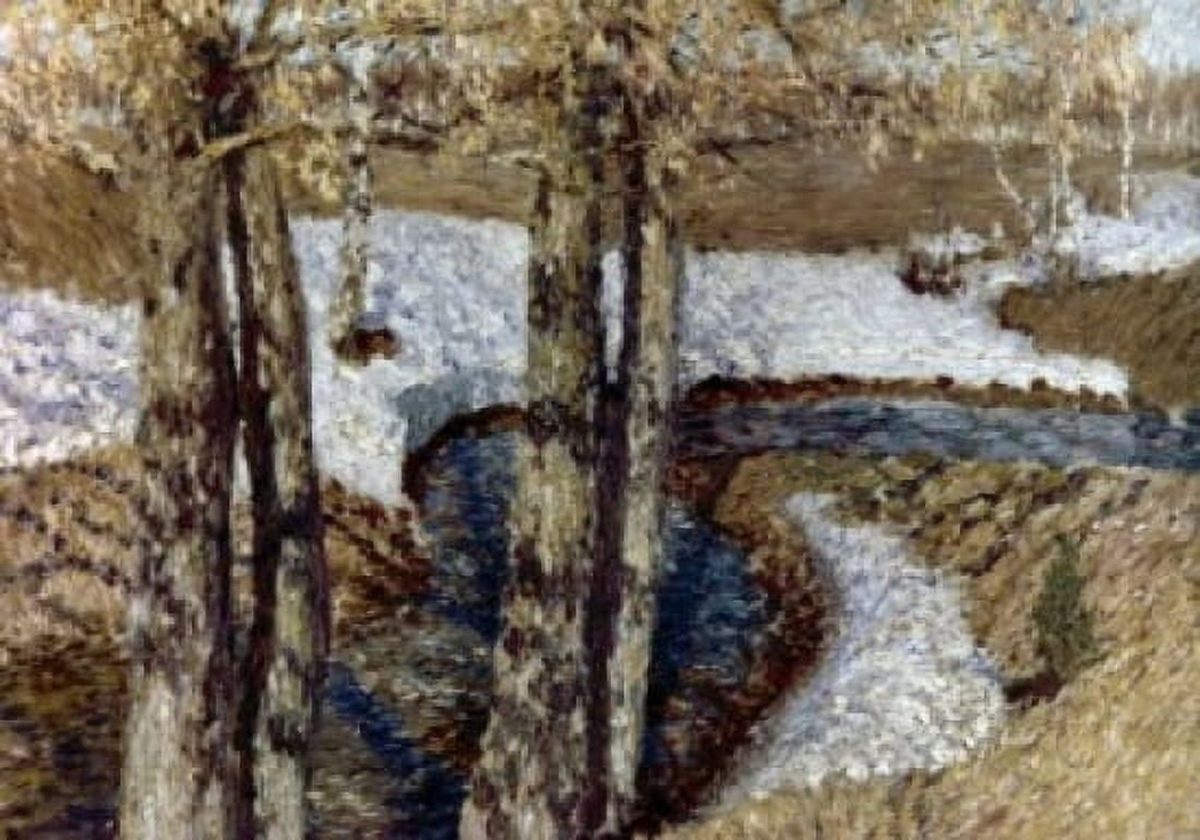 Vishay Flow by Igor Grabar 1904 1871-1960 Canvas Art - Igor Grabar (24 x 36)