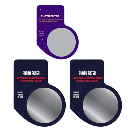 Smartphone Solar Imaging, Enhancing Photo Lens 3 Pack