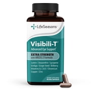 Visibili-T Extra Strength - Vitamin Supplement for Eye Health & Vision Support - Lutein, Zeaxanthin, Chromium, Carrot, Bilberry, Grape Seed Extract & Ginkgo Biloba - 90 Capsules