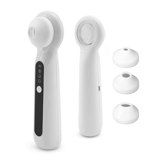 Visible Blackhead Remover Magnifying Glass Microscope Electric Vacuum Cleaner Suction Tool Kit with 3 Silicone Heads Elitzia ETZ9RP