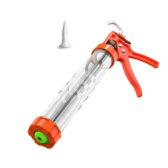 Visible Caulking Guns Handheld Glass Mastic Glues Caulk Gluing Tool Adjustable