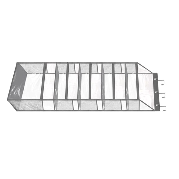 Visible Door Hanging Holder Having 5 Pockets For Knitting Fiber Storage