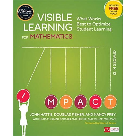 Pre-Owned Visible Learning for Mathematics, Grades K-12: What Works Best to Optimize Student Learning (Paperback) 150636294X 9781506362946