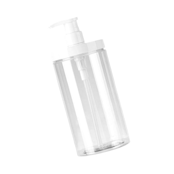 Visible Liquid Silicone Dispensing Bottle 500ml 1000ml With Precise Nozzle Bathroom Organizing Container