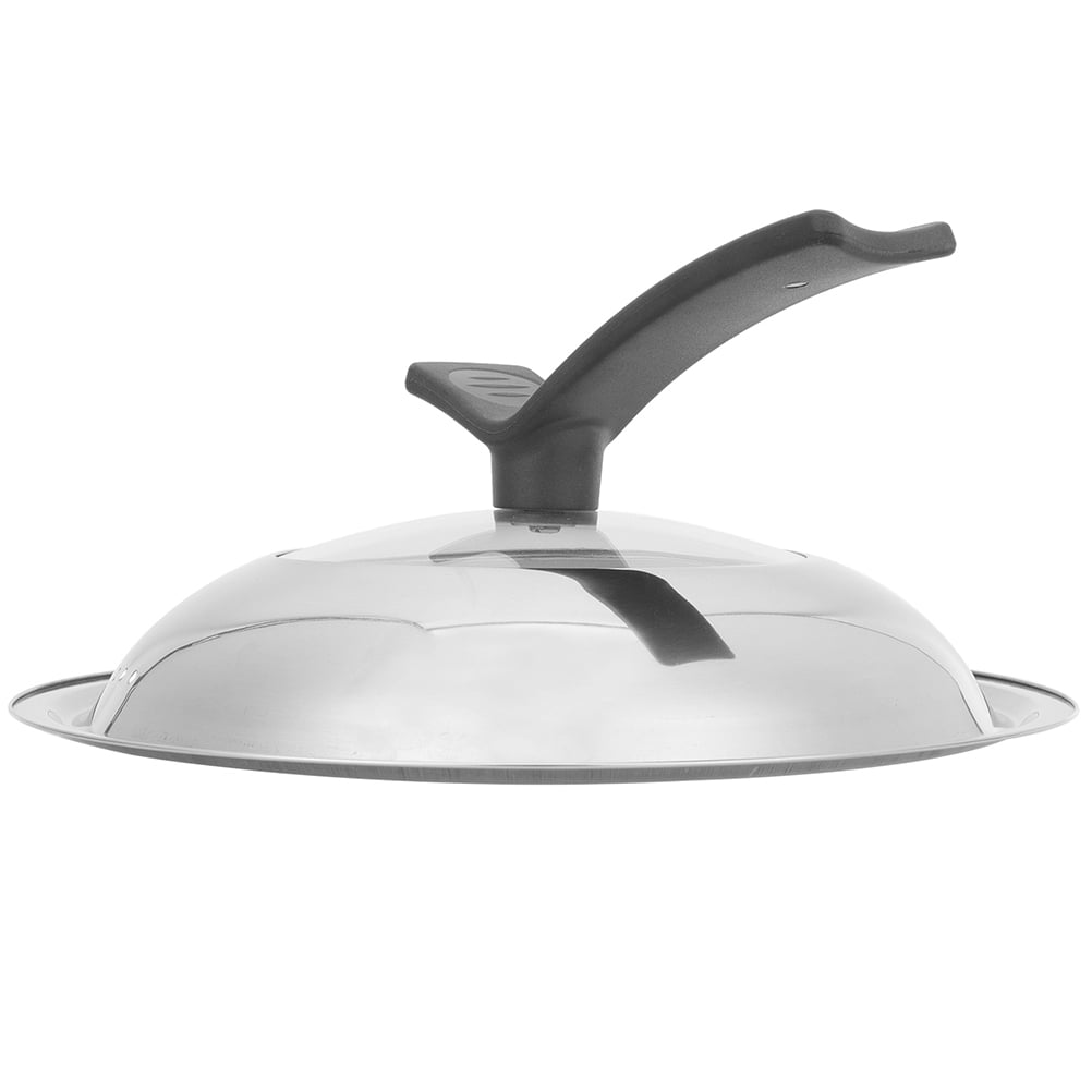 Visible Pan Pots Lid Stainless Steel Glass Pot Pan Circular Cover Pot