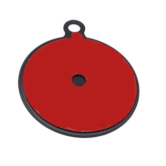 Visible Red Dashboard Adhesive Mount 75mm/95mm Circular Disk For Stable Phone Navigation Holder Installation In Vehicle