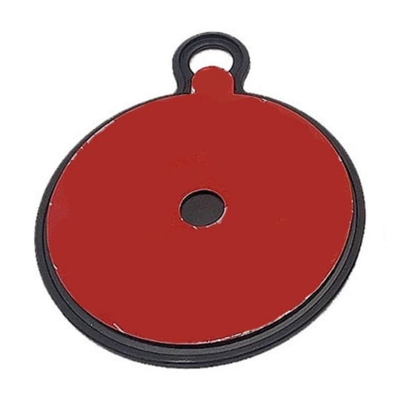 Visible Red Dashboard Adhesive Mount 75mm/95mm Circular Disk For Stable Phone Navigation Holder Installation In Vehicle