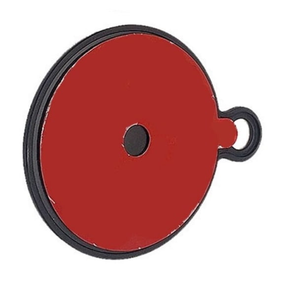 Multipurpose Car Dashboard Adhesive Disc 75mm/95mm Red Color Mounting Base For Navigation Holders And Electronic Devices
