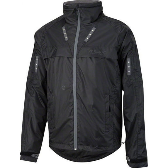 Visijax Commuter LED Unisex Jacket Black XL
