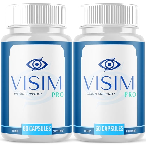 Visim Pro Vision Care Pills Advanced Formula Eye Health Supplement VisimPro 120 Capsules