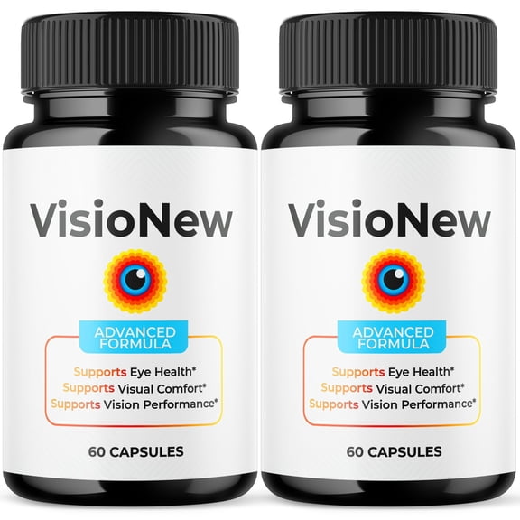 VisioNew Vision Care Pills Advanced Formula Eye Health Supplement Visio New 120 Capsules