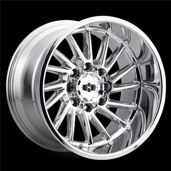 Vision 306-22270GBMS-51 8 x 170 mm Rapier Wheel Rim - Gloss Black Milled Spoke