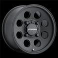 thumbnail image 1 of Vision 56-151136SB5 4 x 136 mm Midway Wheel Rim - Satin Black, 1 of 2