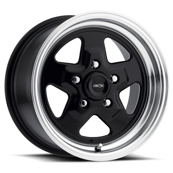 Vision 521 Nitro 15x10 5x5" -25mm Gloss Black Wheel Rim 15" Inch
