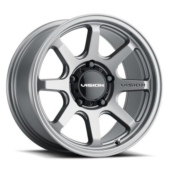 Vision 351-2936SG10 6 x 135 mm 351 Flow Wheel Rim - Satin Gray