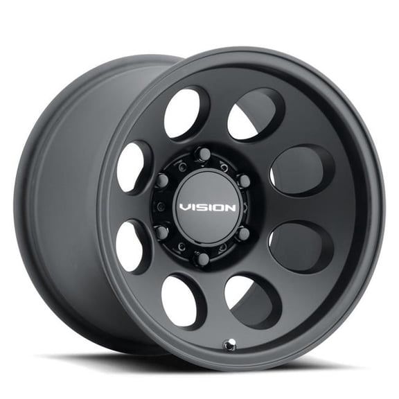 Vision 56-20236SB-44 6 x 135 mm Midway Wheel Rim - Satin Black