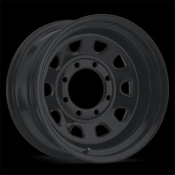 Vision  6 x 139.7 mm 84H D Window Wheel Rim - Black