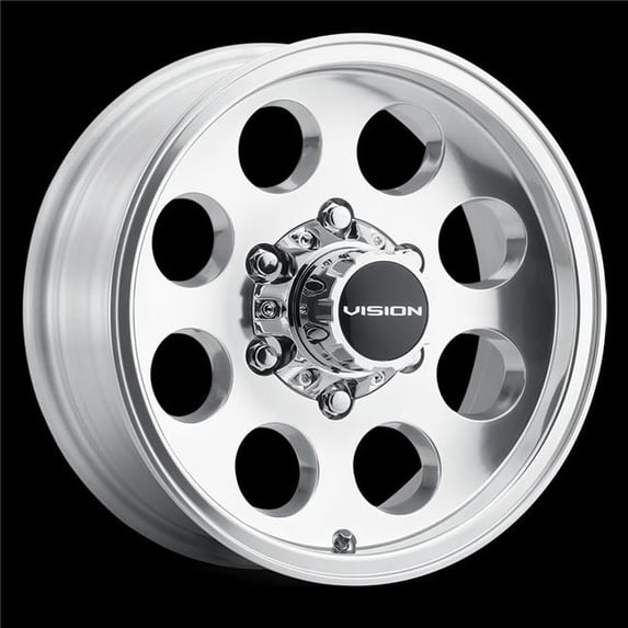 Vision 56-151655P6 6 x 139.7 mm Midway Wheel Rim - Polished