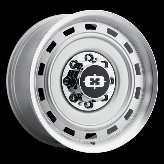Vision 54-22083SML-12 6 x 5.5 mm 54 Cheyenne Wheel Rim - Cheyenne Silver Machined