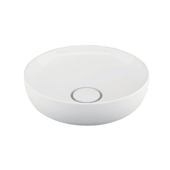 Vision 6342 Vessel Bathroom Sink in Gloss White