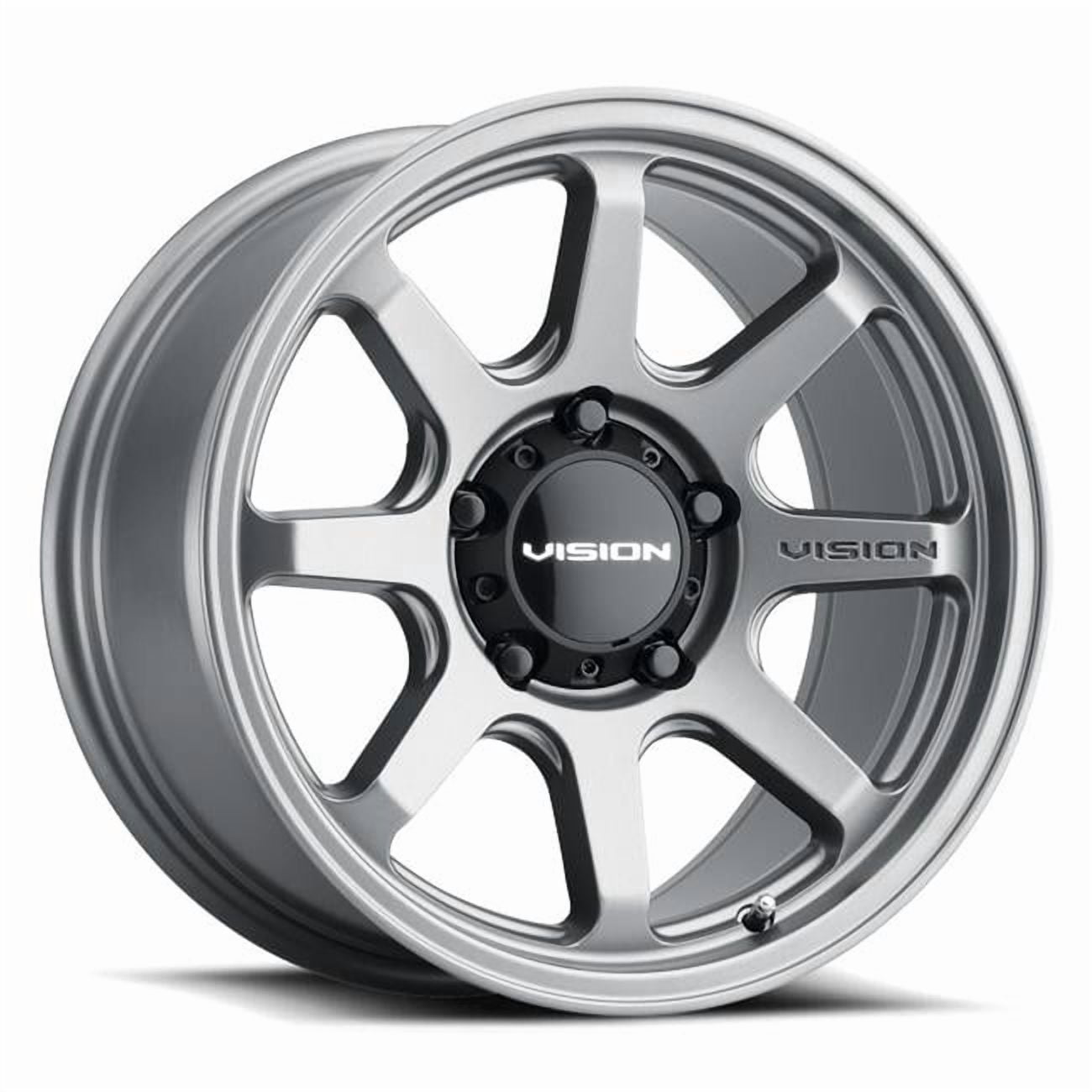 Abc Rim Vision 351-7870SG18 8 x 170 mm 351 Flow Wheel Rim - Satin Gray ...