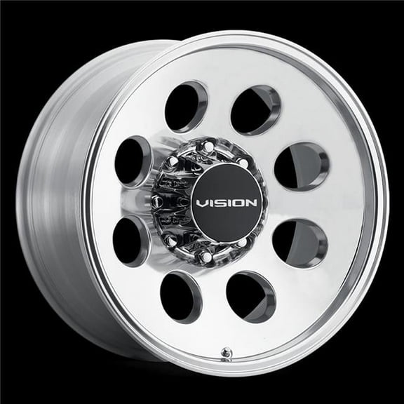 Vision 56-20287P-44 8 x 180 mm Midway Wheel Rim - Polished