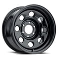 thumbnail image 1 of Vision 85H5173NS 5 x 127 mm 85H Soft 8 Wheel Rim - Gloss Black, 1 of 2