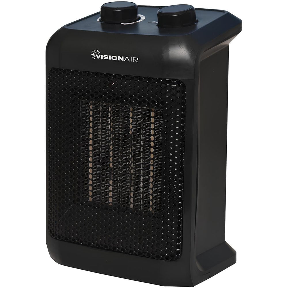 Visionair 9 In. 750/1500W 5120 Btu 160 Sq-Ft. Ceramic Heater