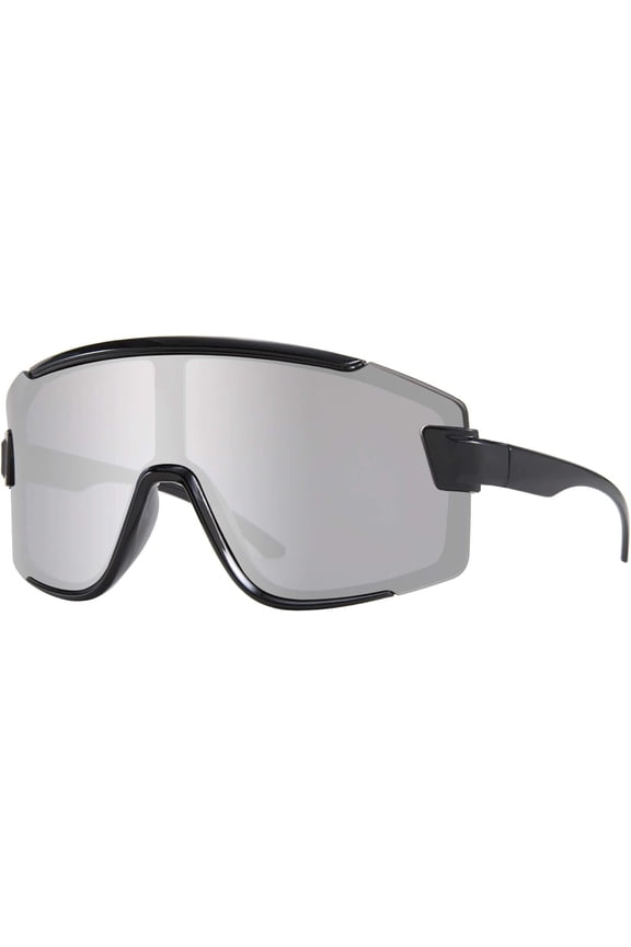 Vision Big Shield Wraparound Sunglasses Rave for Men Women Neon Sun Visor Glasses Cycling Ski Shades 80s 90s