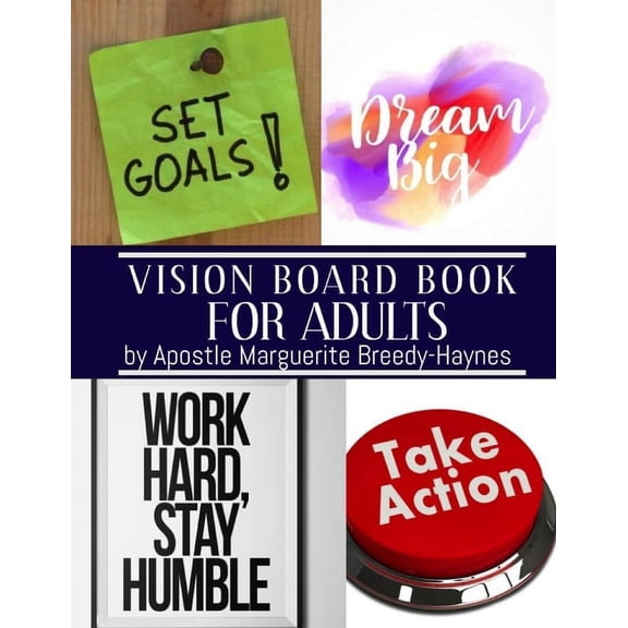 Vision Board Book For Adults, (Paperback)