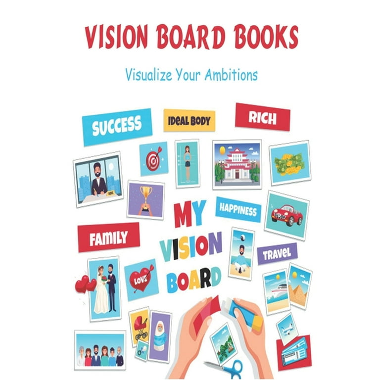 VISION BOOK TOUR + HOW-TO! Visualization, Dreams and Goals! 