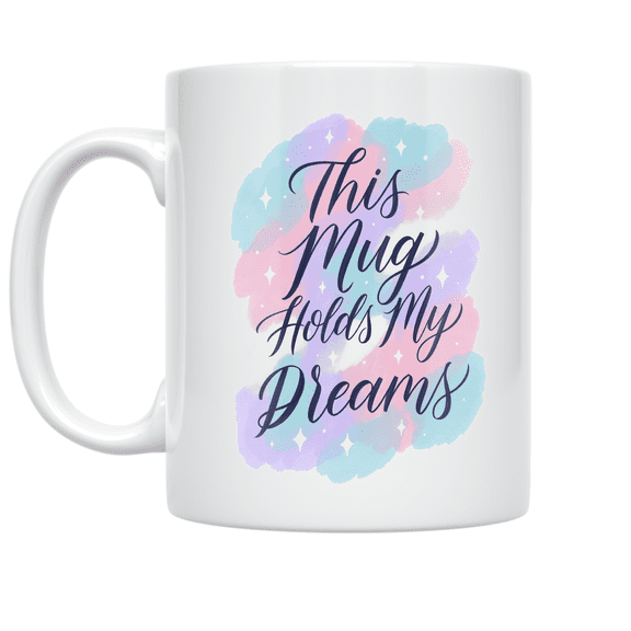 Vision Board Dreams - Dreamers and Aspirants - 11 oz Ceramic Coffee Mug