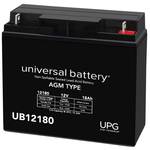 Vision CP1260 12V 6Ah Replacement Battery - 100% Compatible, Fully Charged & Ready To Install