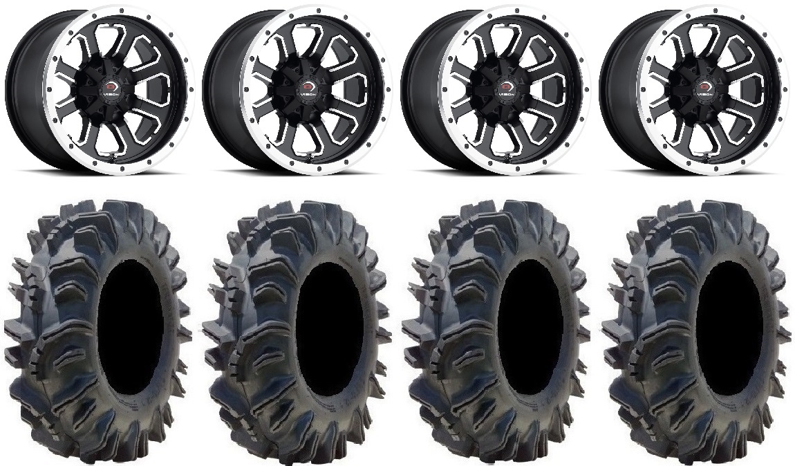 Vision Wheels Rzr Vision Commander Black 14