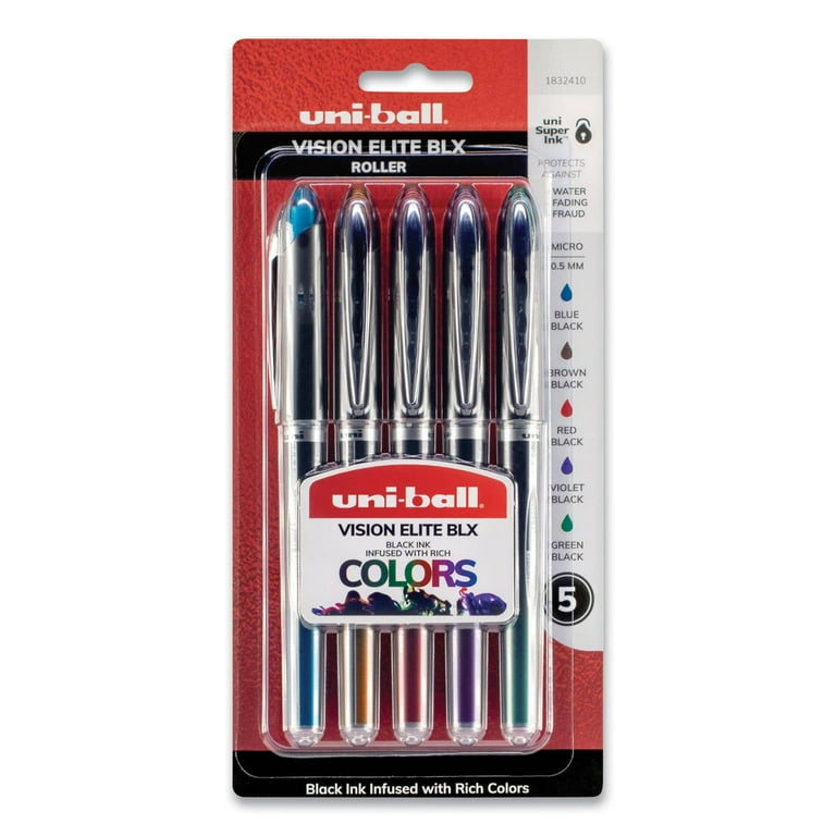 Roller Ball Pen, Stick, Fine 0.5 mm, Assorted Ink and Barrel Colors, 3/Pack Roller Ball Pen, Stick, Fine 0.5 mm, Assorted Ink and Barrel Colors, 3/Pack