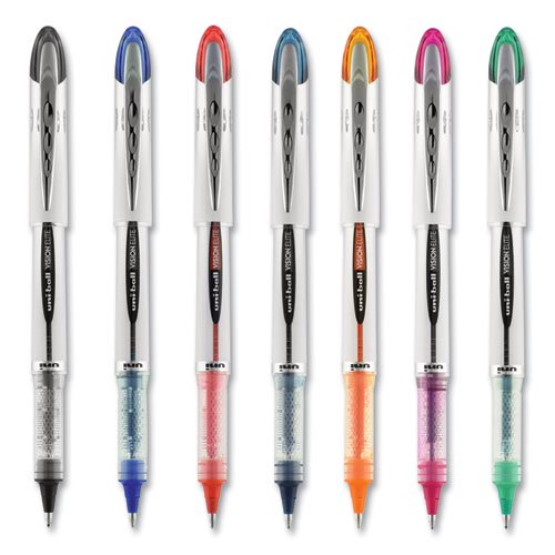 Vision Elite Roller Ball Pen, Stick, Bold 0.8 Mm, Assorted Ink And Barrel Colors, 8/pack | Bundle of 2 Packs
