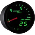 Vision Fuel Level Gauge Kit Black Gauge Face Green LED Illuminated