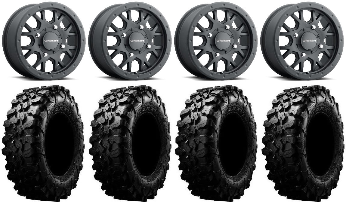 Vision Wheels Rzr Vision Invader Black 14