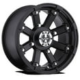 thumbnail image 1 of Vision Lockout 12X8 Matte Black Wheel, 1 of 2