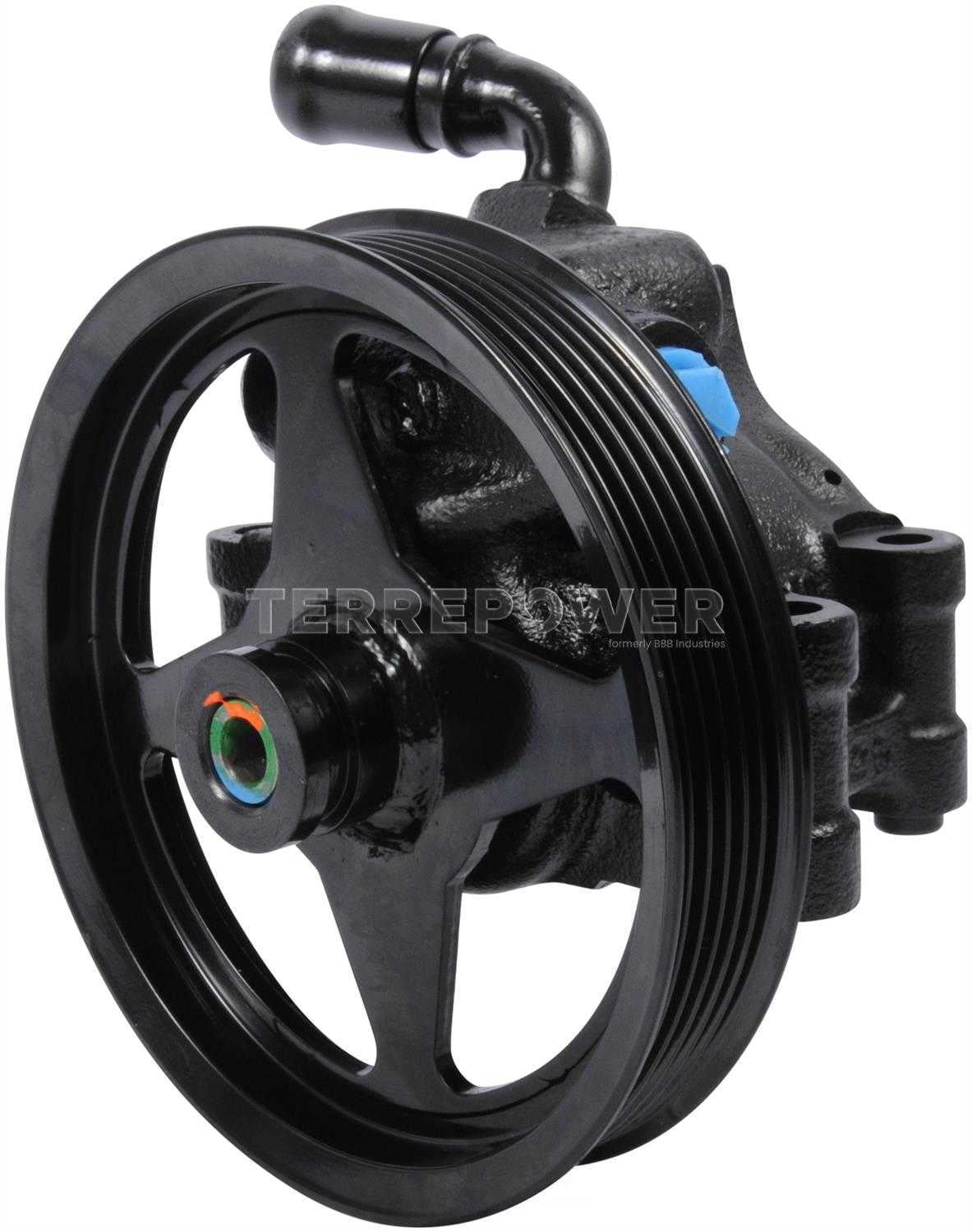 TERREPOWER formerly BBB Industries 712-0186A1 Remanufactured Power Steering Pump