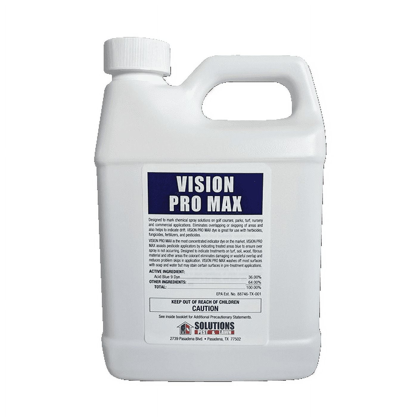 Vision Pro Max Blue Dye 64oz Spray Indicator Dye Acid Blue 9